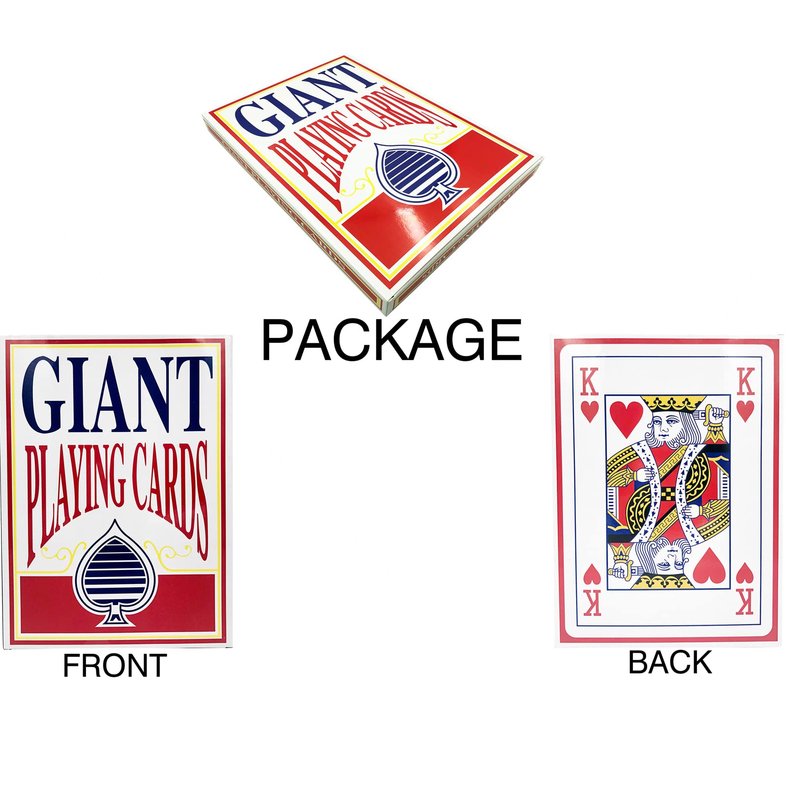 Yuanhe giant cards with laminated durability for repeated use during events