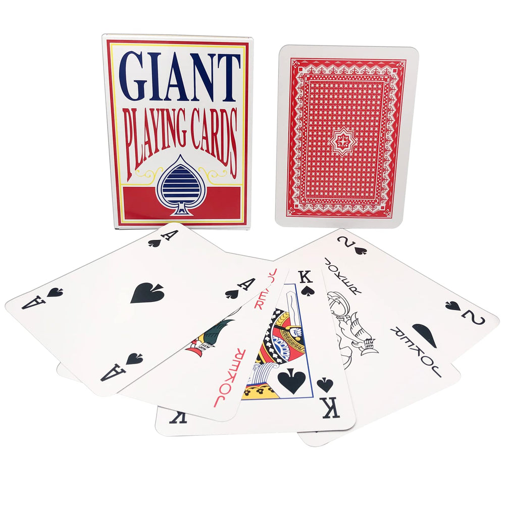 Yuanhe jumbo cards as casino party decor for a vibrant, fun atmosphere