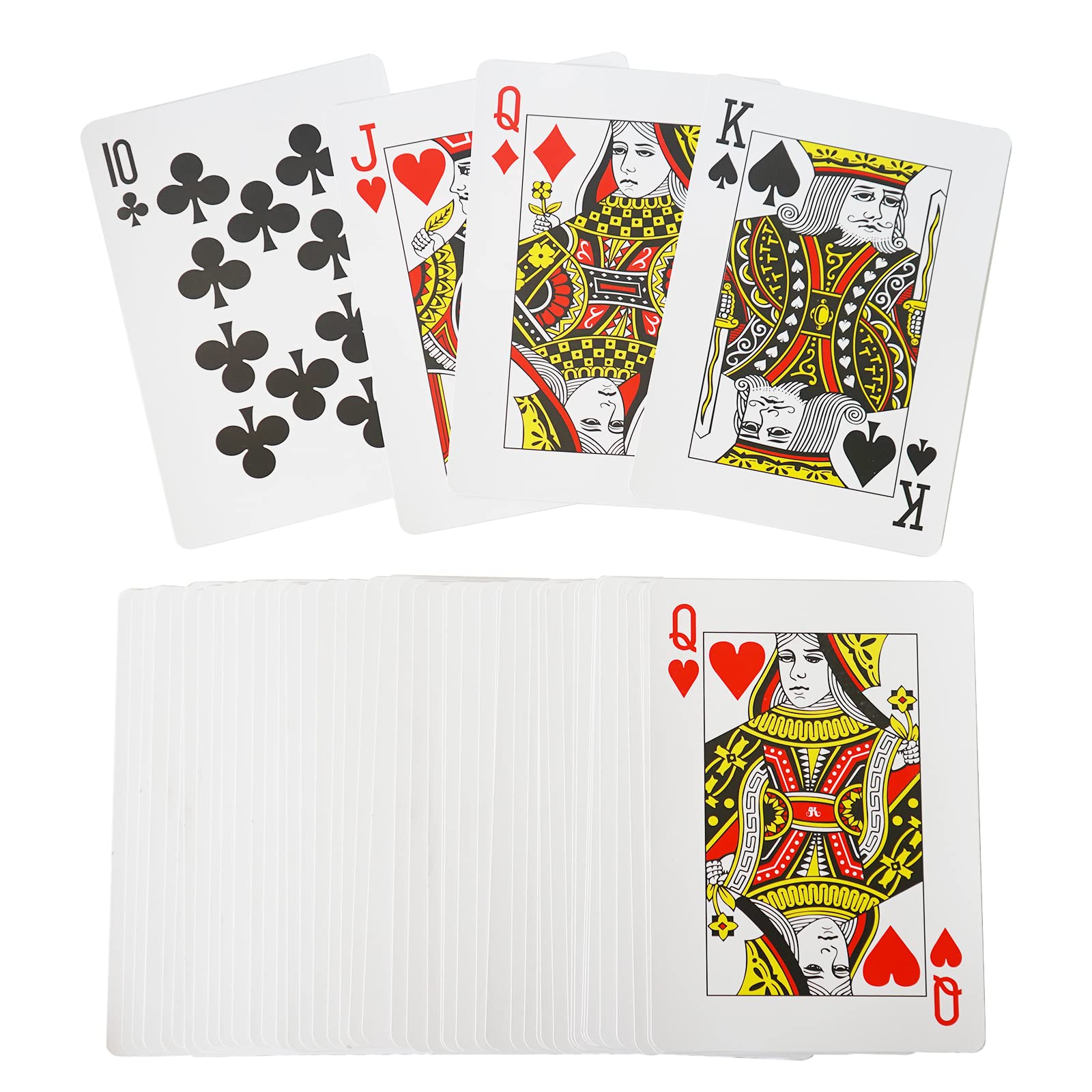Yuanhe jumbo large cards at casino theme, enhances party ambiance and photo ops.