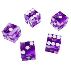 Yuanhe razor-edge dice highlighting sharp corners for smooth rolling