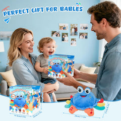 YUANNA crab vibrant-colors attract attention and support sensory exploration