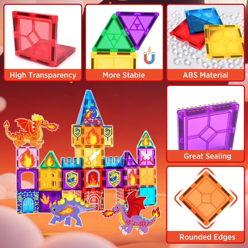 YUANNA dragon feet tiles spark active storytelling and role-play.