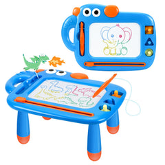 YUBALEER magnetic drawing board for toddlers enables mess-free doodling