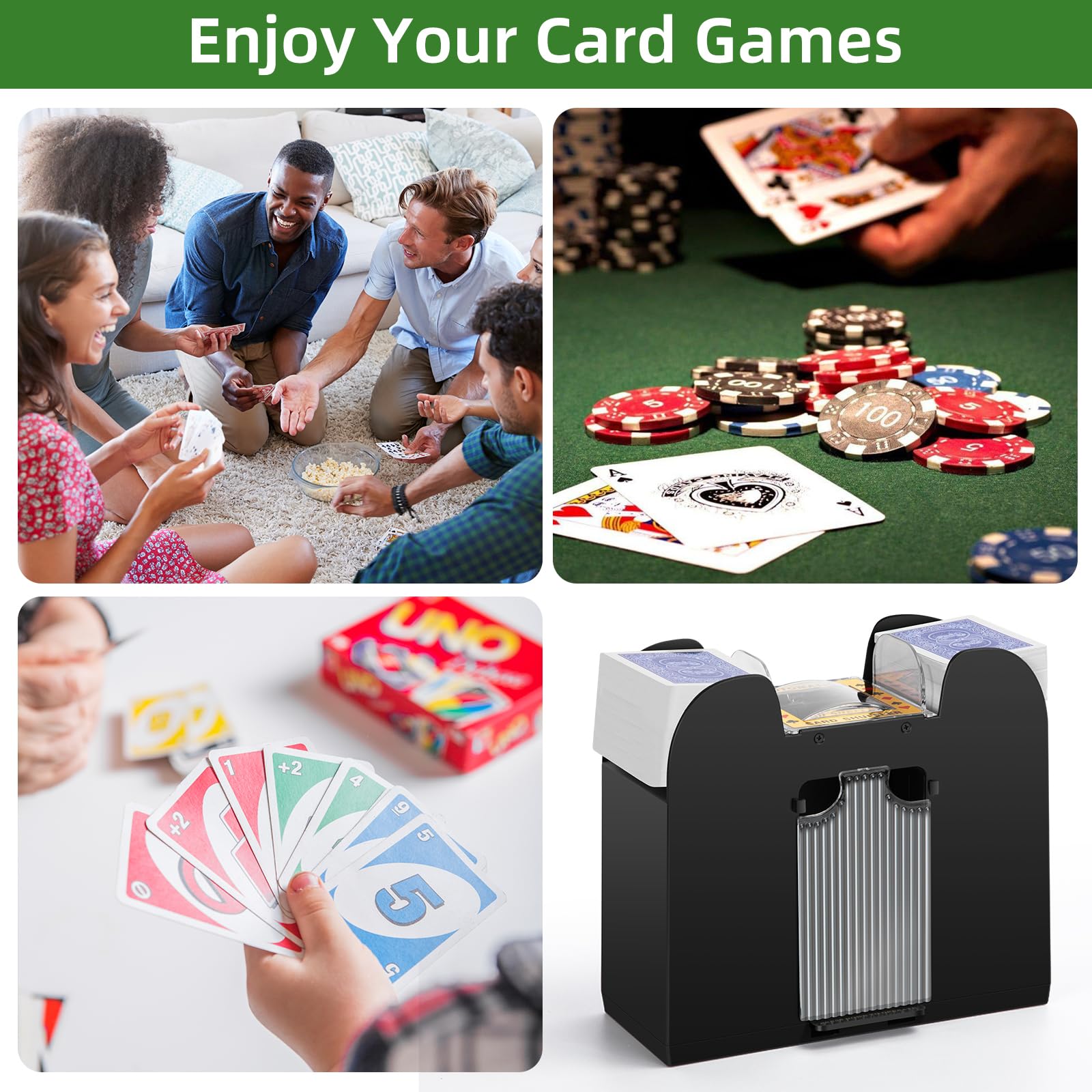 Low-noise operation supports smooth, distraction-free play.
