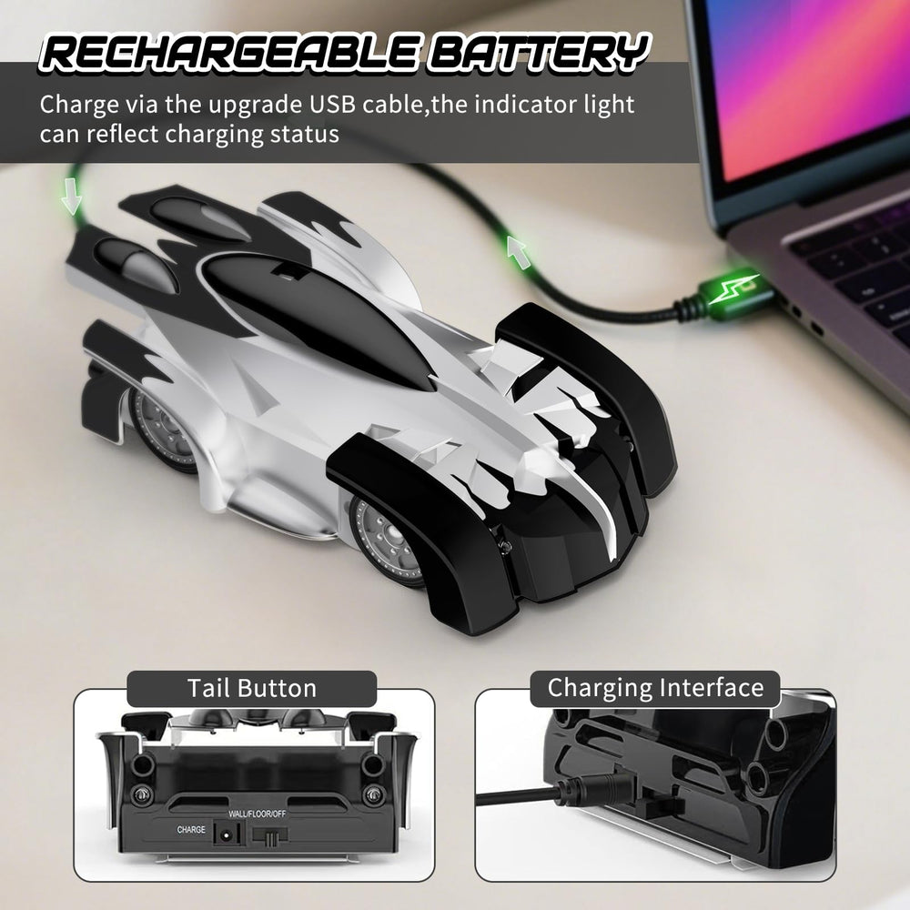Yucmed durable ABS shell RC car withstands drops during active play