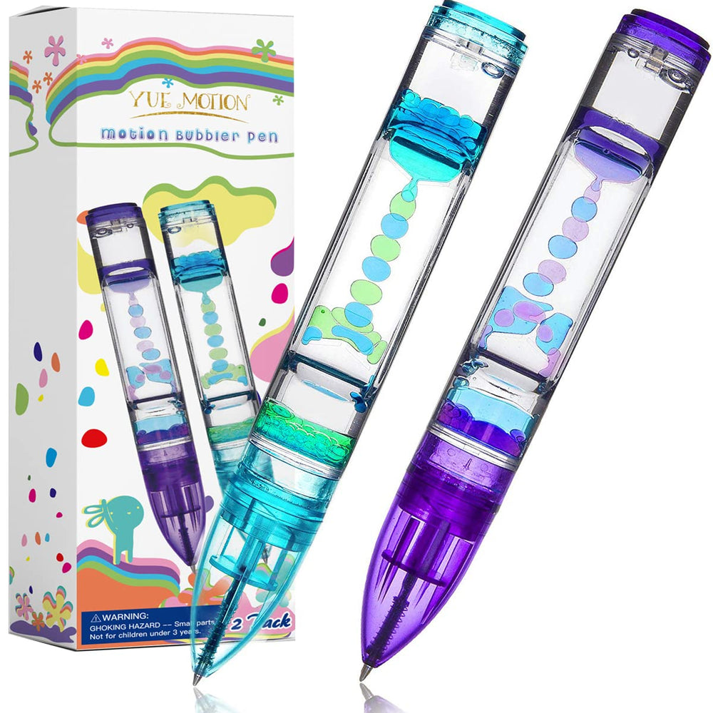 Yue Motion Lava Pens show a rainbow color palette for creative play.