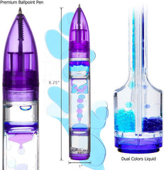 Six-color Yue Motion Lava Pens pack ready for color exploration.