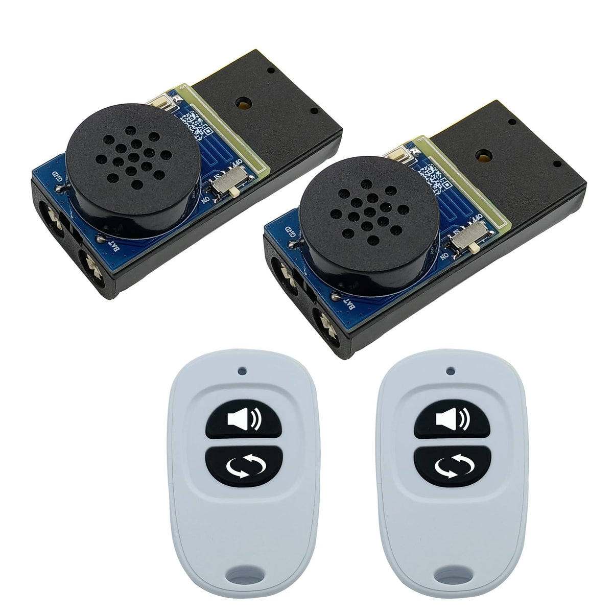 YueFeiAud cricket noise maker with remote control for surprising pranks.