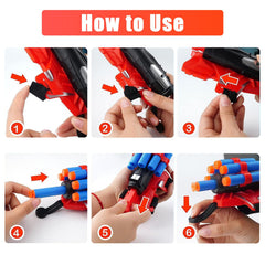 YUETIANE Spider Web Shooter darts pack for extra targets.
