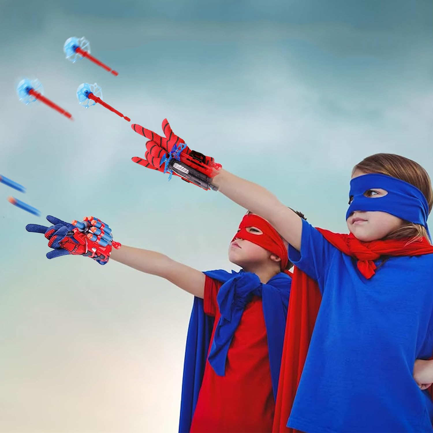YUETIANE Spider Web Shooter fun activity for friends.