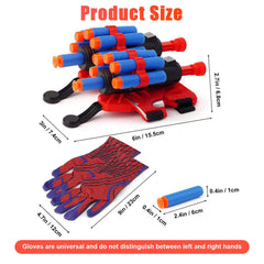 YUETIANE Spider Web Shooter glove right hand ready for dynamic play.