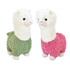 YUKOUQIAN alpaca plush toy with cuddly fur ideal for hugs.