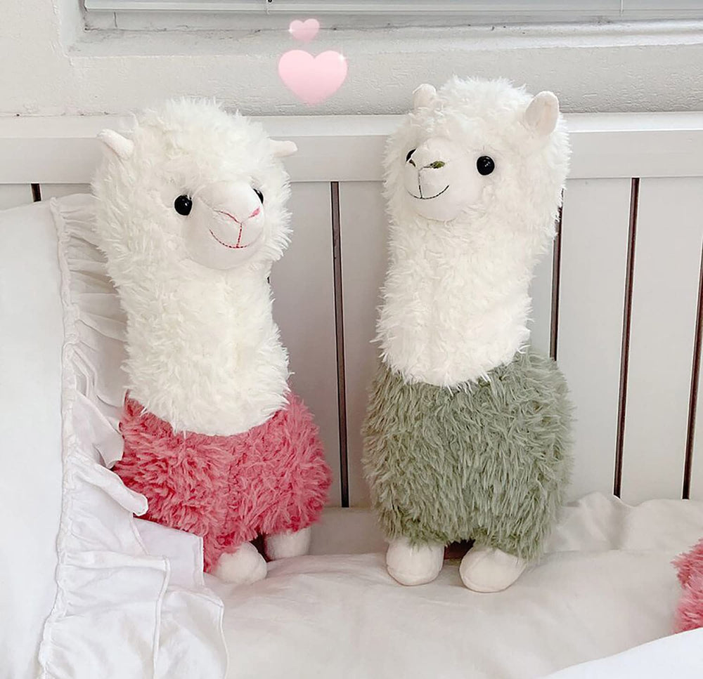 YUKOUQIAN llama plush doll suitable for kids' gifts and cozy stories.