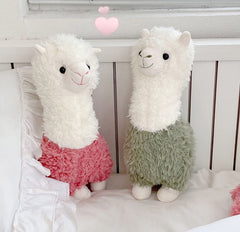 YUKOUQIAN llama plush doll suitable for kids' gifts and cozy stories.