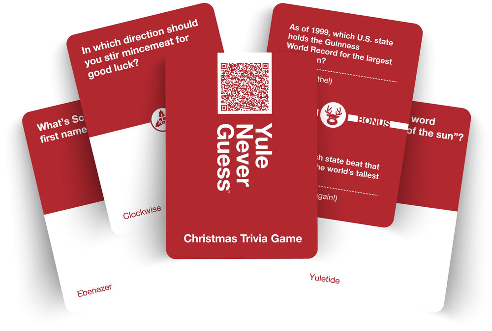 Yule Never Guess category history card invites curious minds to share memories.