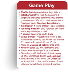 Yule Never Guess category movies card enhances family movie night trivia.
