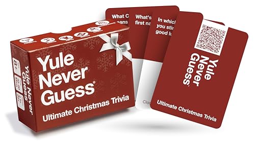 Yule Never Guess QR-answers card enabling quick verification and deeper storytelling.