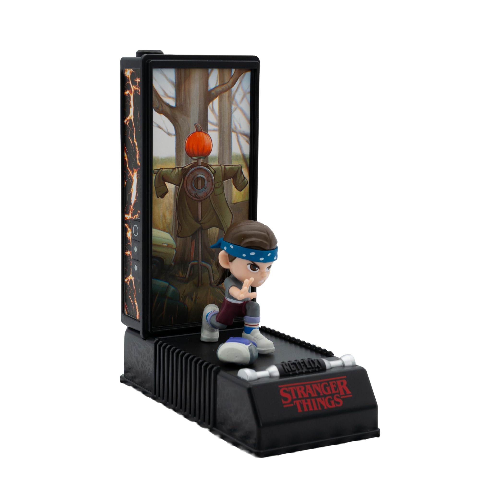 YuMe capsule interior featuring a mystery figure and accessory