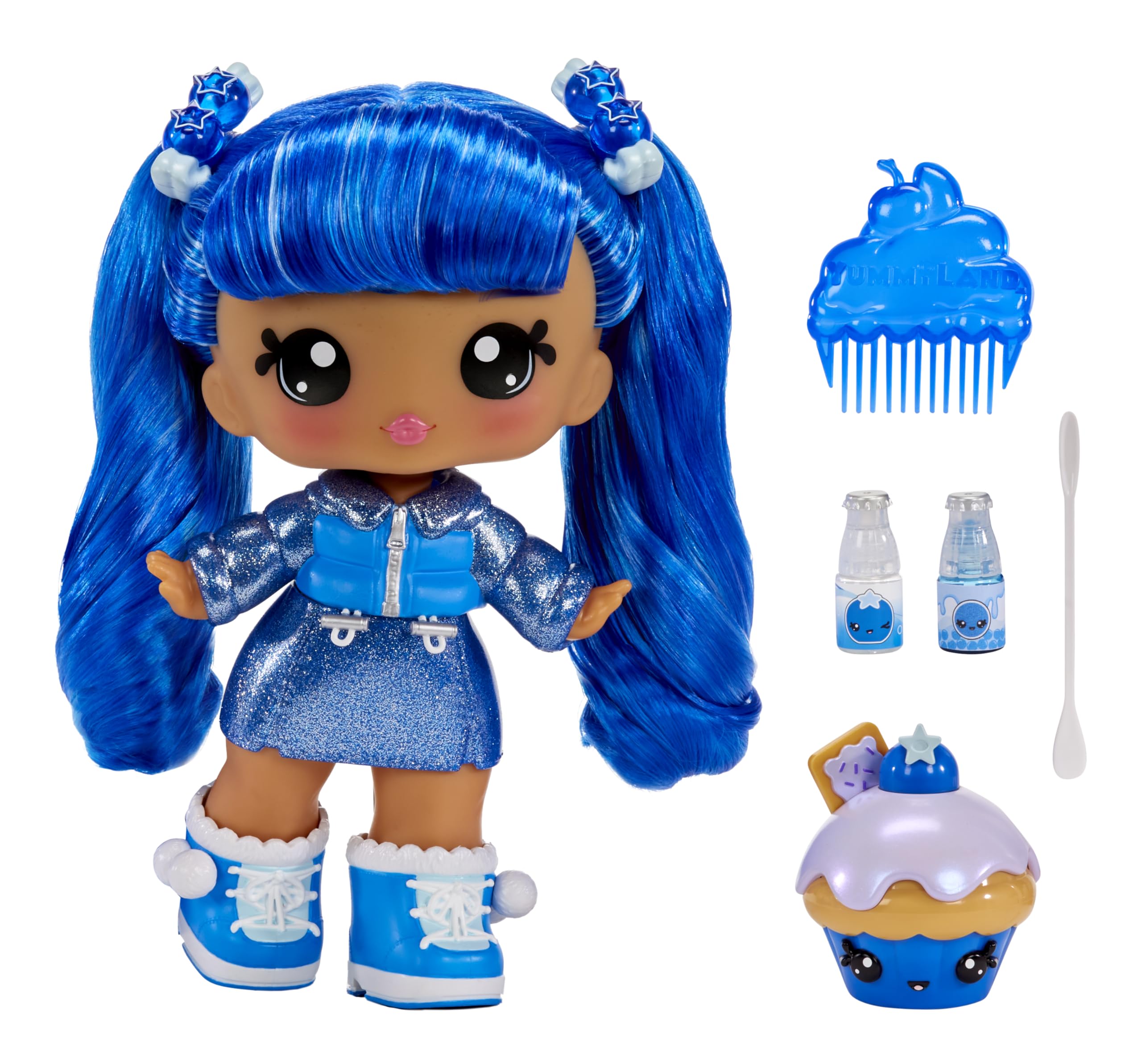 Yummiland large doll hair comb included for stylish grooming and pretend play