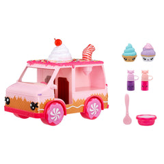 Yummiland Lipgloss Truck front view for imaginative play.