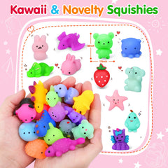 Yunaking squishies used in classroom as prizes and learning aids