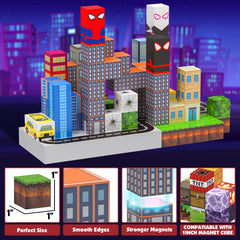 YUNGOWN city-theme blocks spark urban play and durable builds