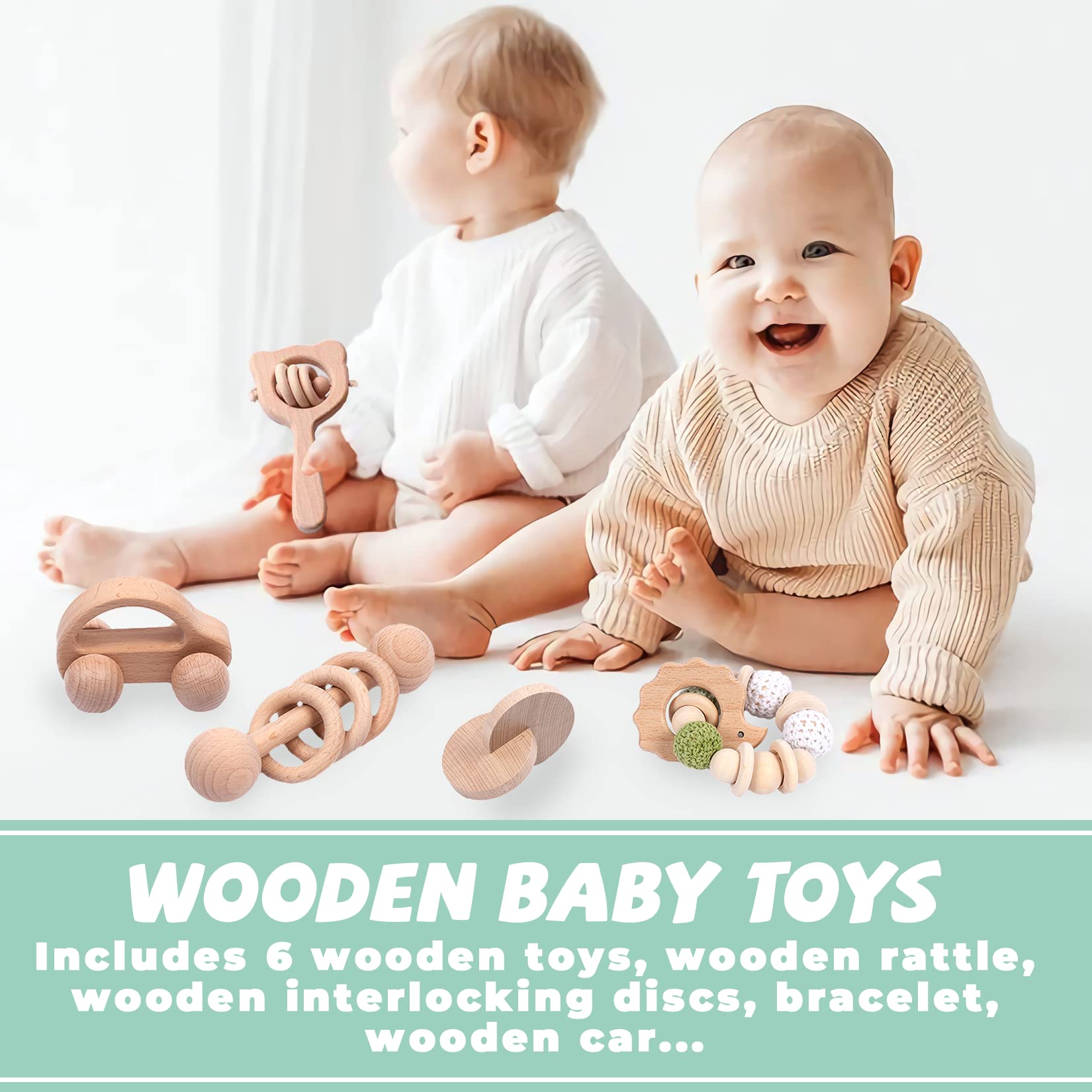 YunHe XinQiao updated bear rattle with safer design reduces choking risk.