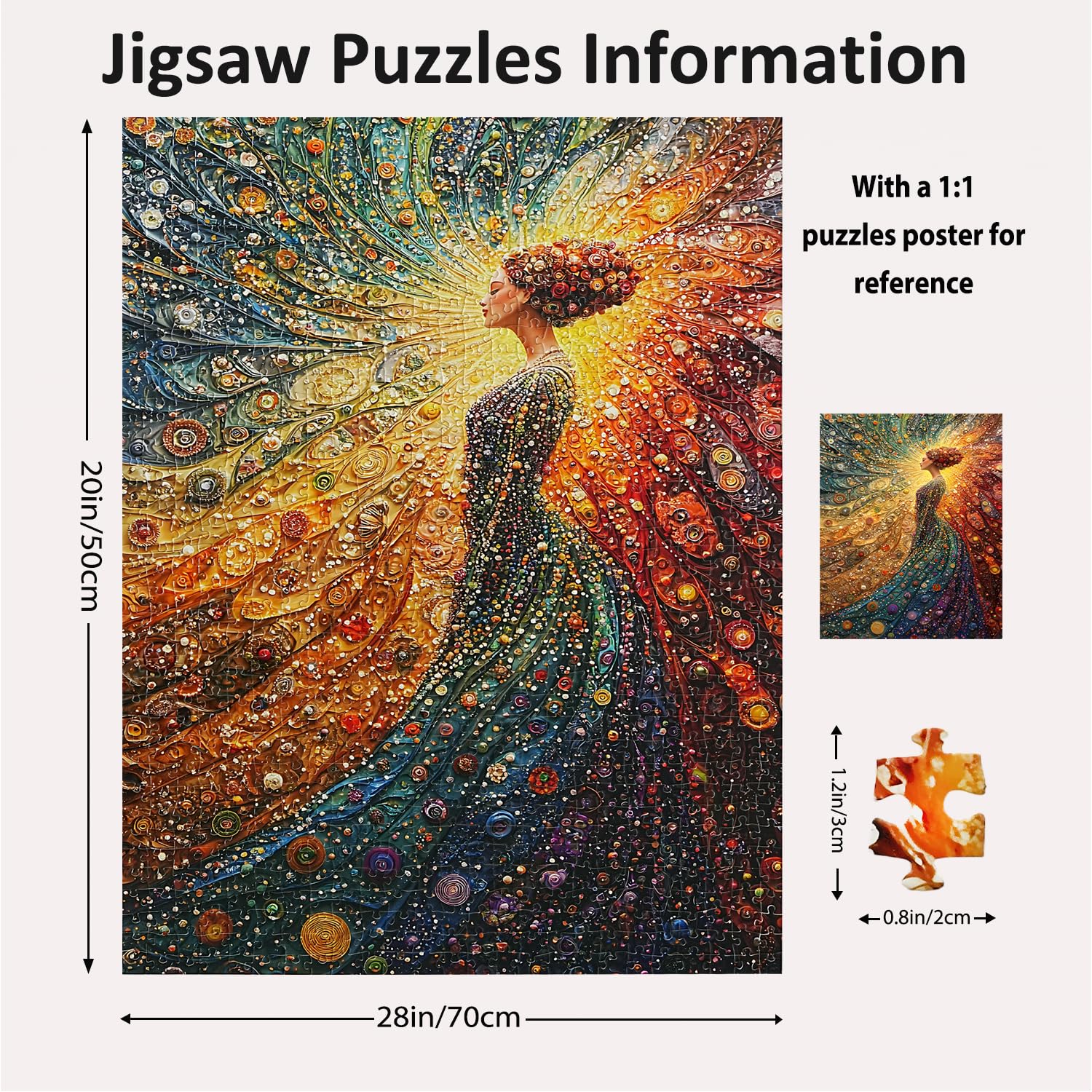 Yunlus 1000-piece puzzle full view highlighting the challenge