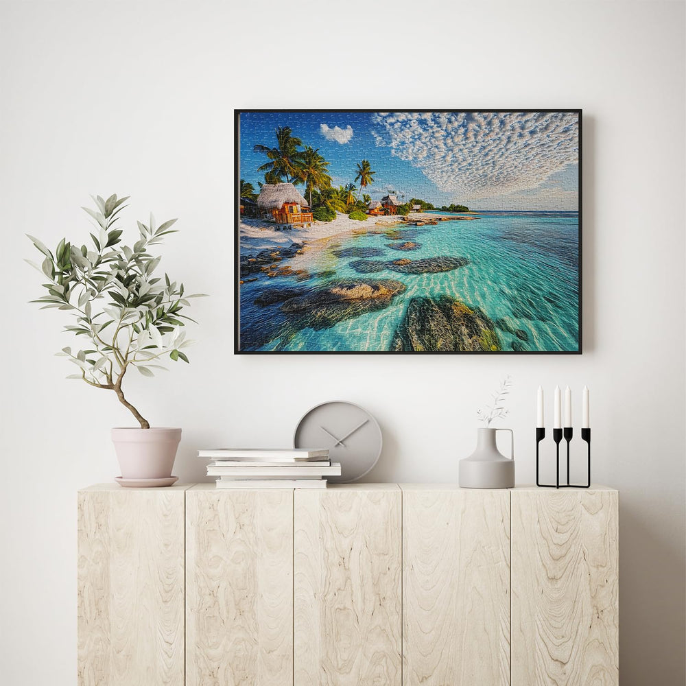 Yunlus Summer Beach artwork with vibrant colors to inspire focus and creativity