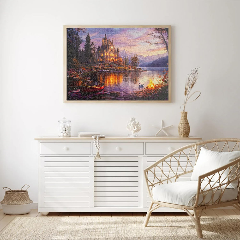 Yunlus Twilight Castle poster reference aids accurate assembly and planning