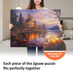 Yunlus Twilight Castle puzzle assembly scene highlighting challenging details for engaging solving sessions