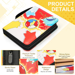 YunMor removable 50 sleeves protect delicate cards during storage.