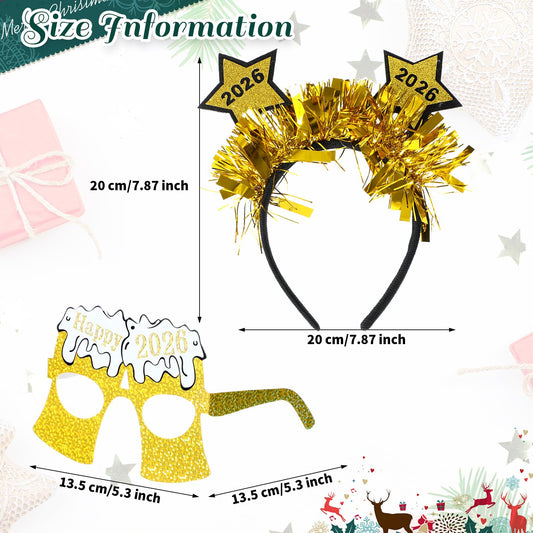 Yunsailing 2026 New Year glasses design-02, comfortable wearable for celebrations