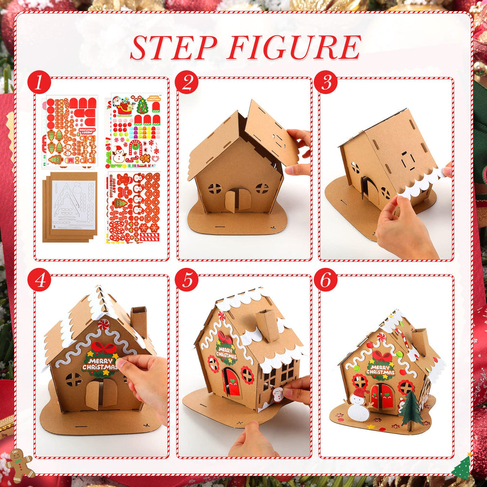 Yunsailing assembly-table view showing six-piece kit in progress for family crafting
