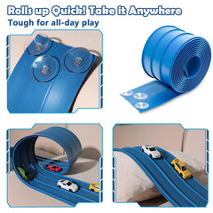 YUOIOYU 15ft track layout supports fast, high-energy play sessions.