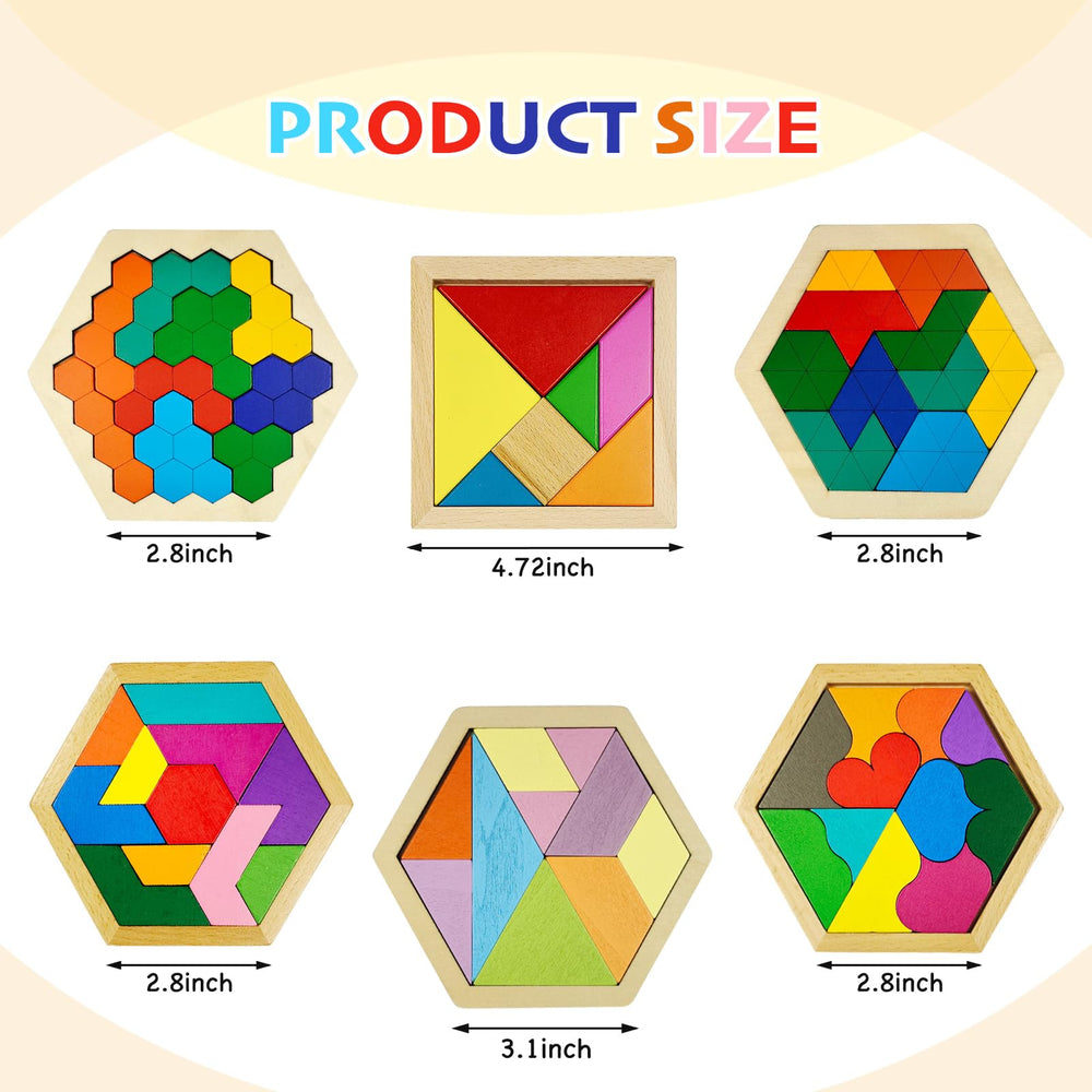 YUQILIN wooden puzzle set crafted from natural wood for safe play