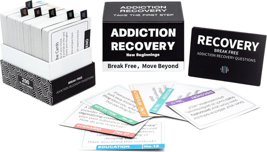 yusetoyue addiction recovery cards discovery prompts for self-awareness