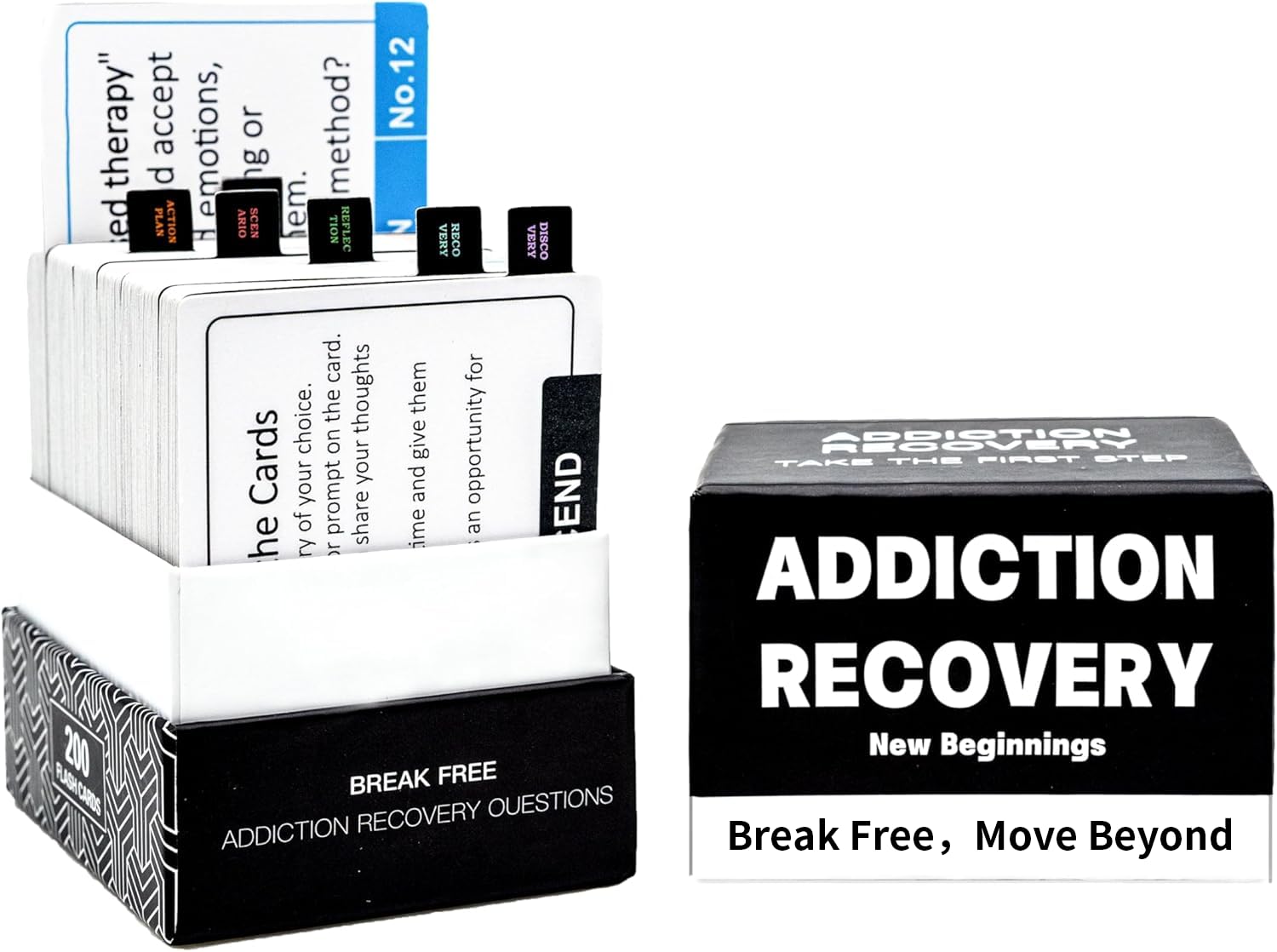 yusetoyue addiction recovery cards reflection prompts for deeper insight