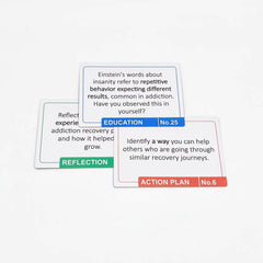 yusetoyue addiction recovery cards scenario prompts for real-life practice