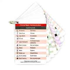 Yusetoyue portable flash cards enable quick reference during rounds.
