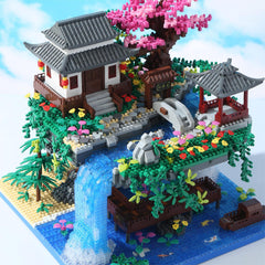Yushinv Sakura Tree House suspended structure for impressive room display.
