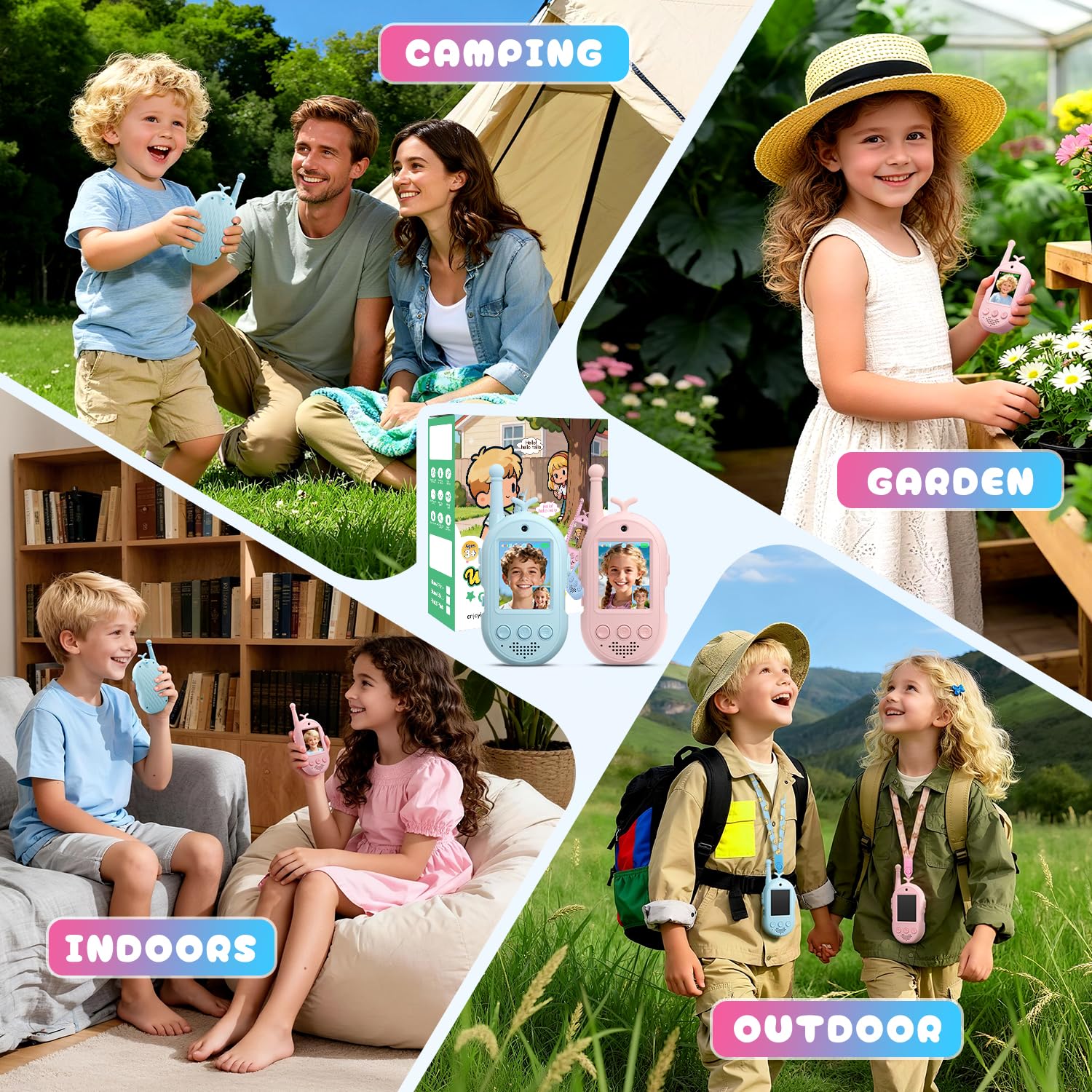 YUSSBCU safe durable ABS shell protects kids' devices during outdoor play