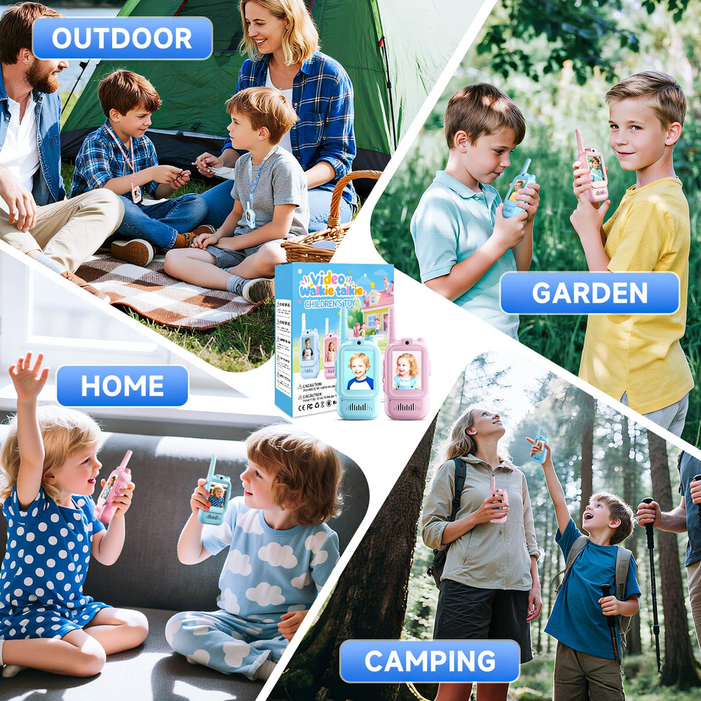 YUSSBCU video walkie talkies indoor outdoor use: reliable connections anywhere