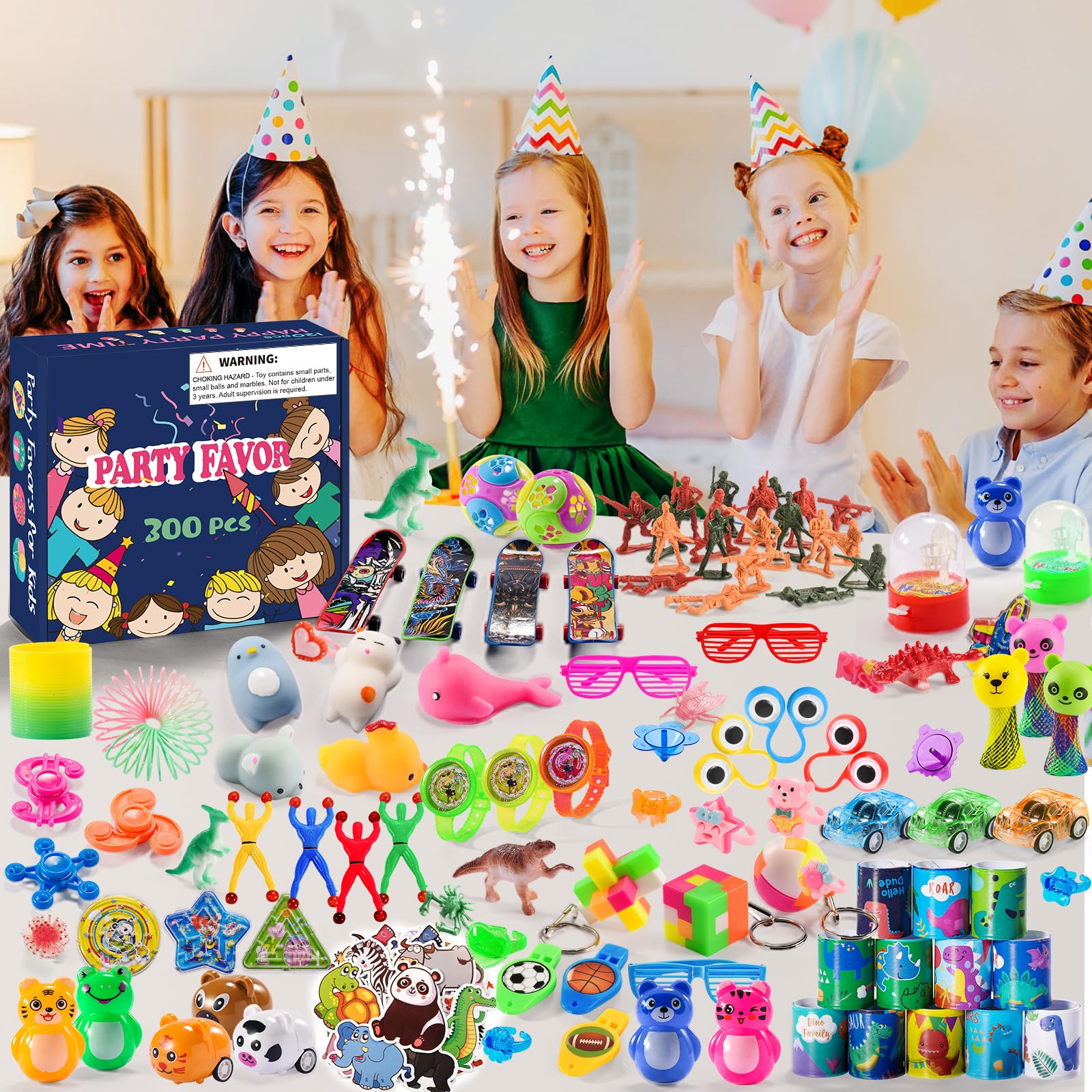 Yutin pinata fillers, small toys bulk perfect for party bags and treasure boxes.