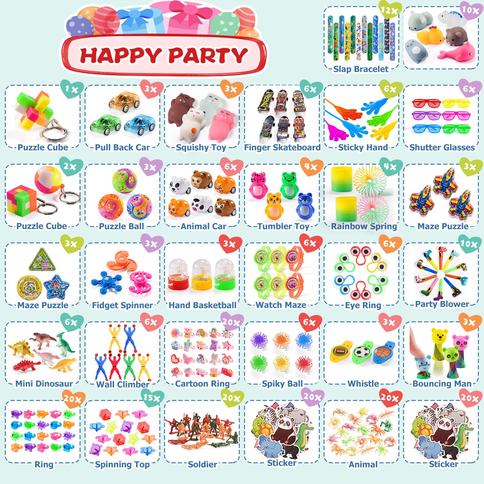 Yutin classroom rewards package, saves time for teachers while boosting party excitement.