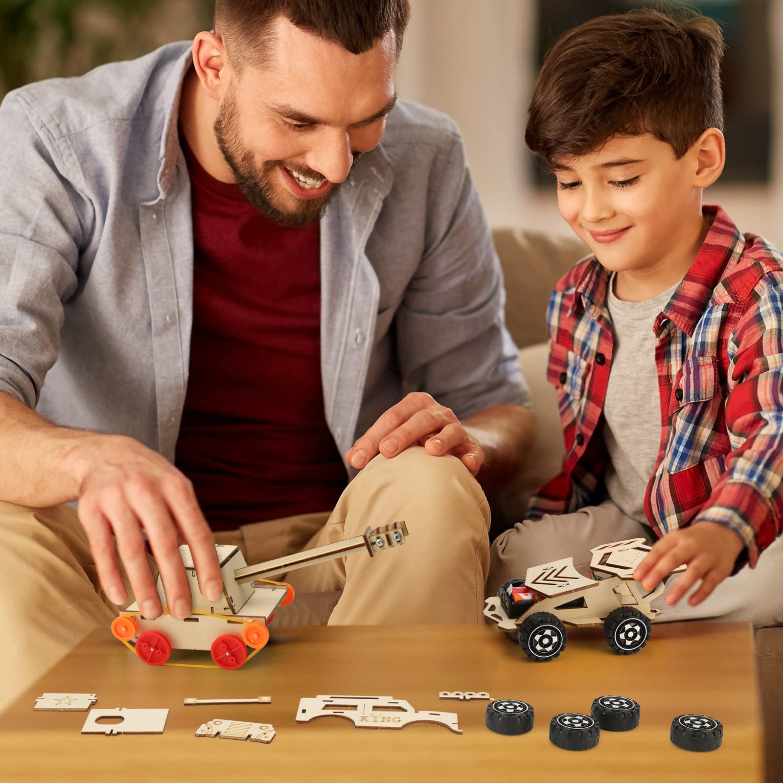Yutin STEM Kits biplane offers a creative engineering challenge.