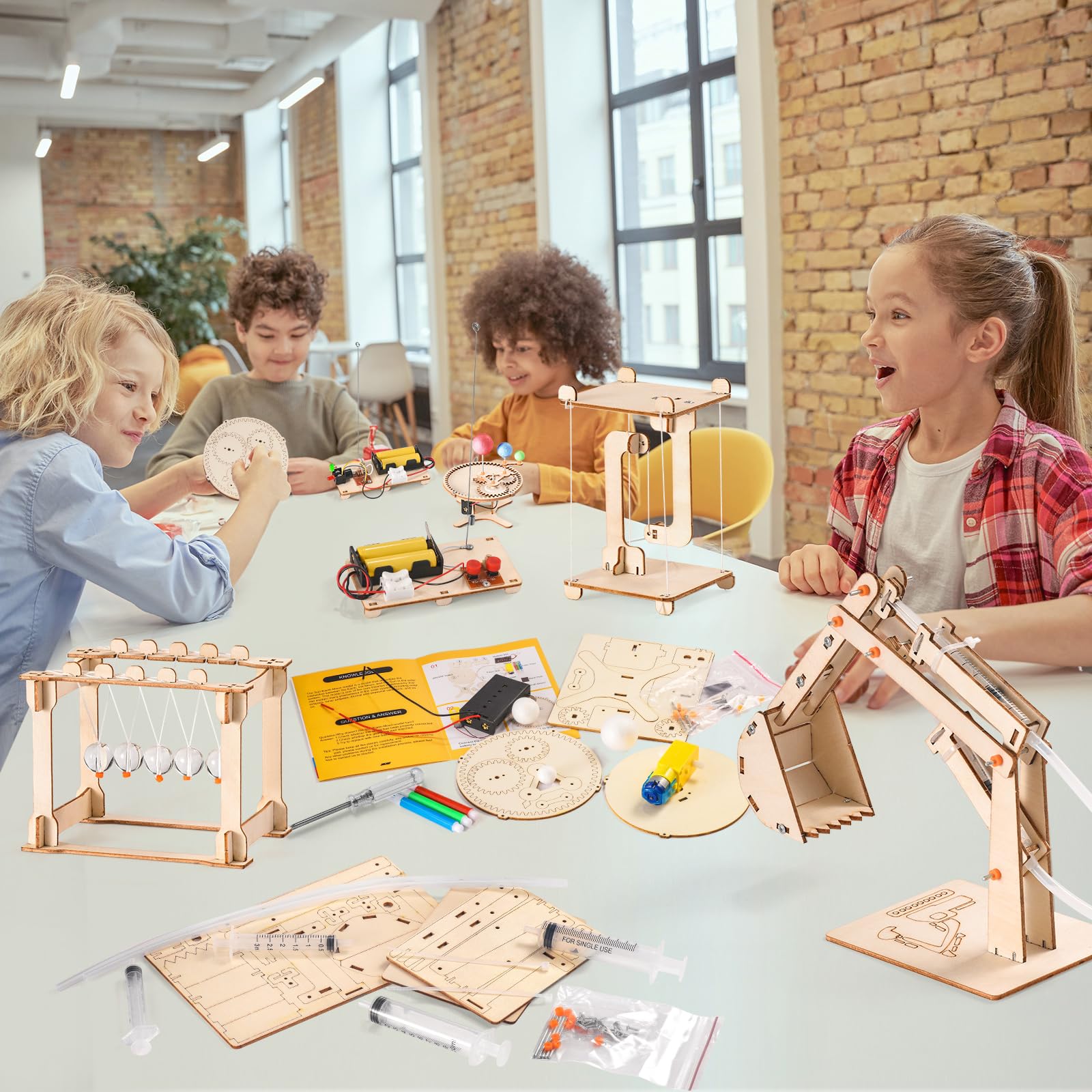 Yutin STEM kits telegraph kit reveals early communication concepts in building