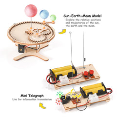 Yutin STEM kits tension-structure model shows stability concepts in action