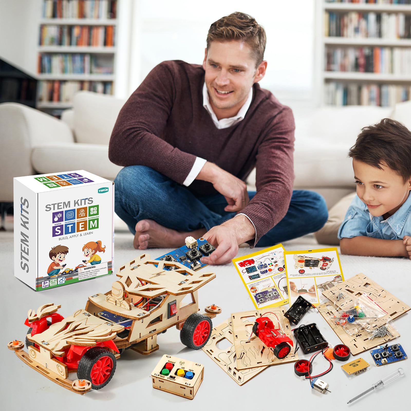 Yutin STEM learning moment blends science concepts with creativity
