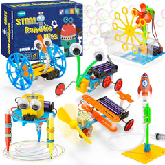 Yutin STEM robotics kit bubble machine in action, engaging curious minds through hands-on play.